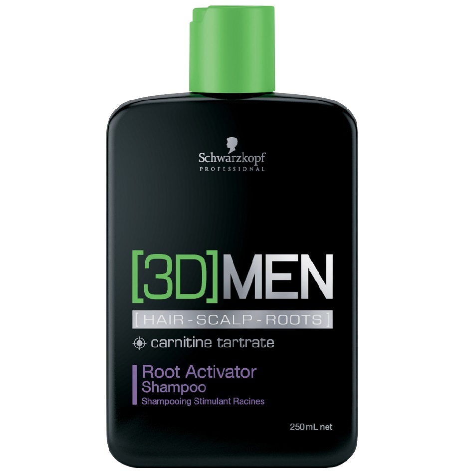 Купить Шампунь для волос Schwarzkopf Professional 3D Men Root Activator Shampoo 250 мл