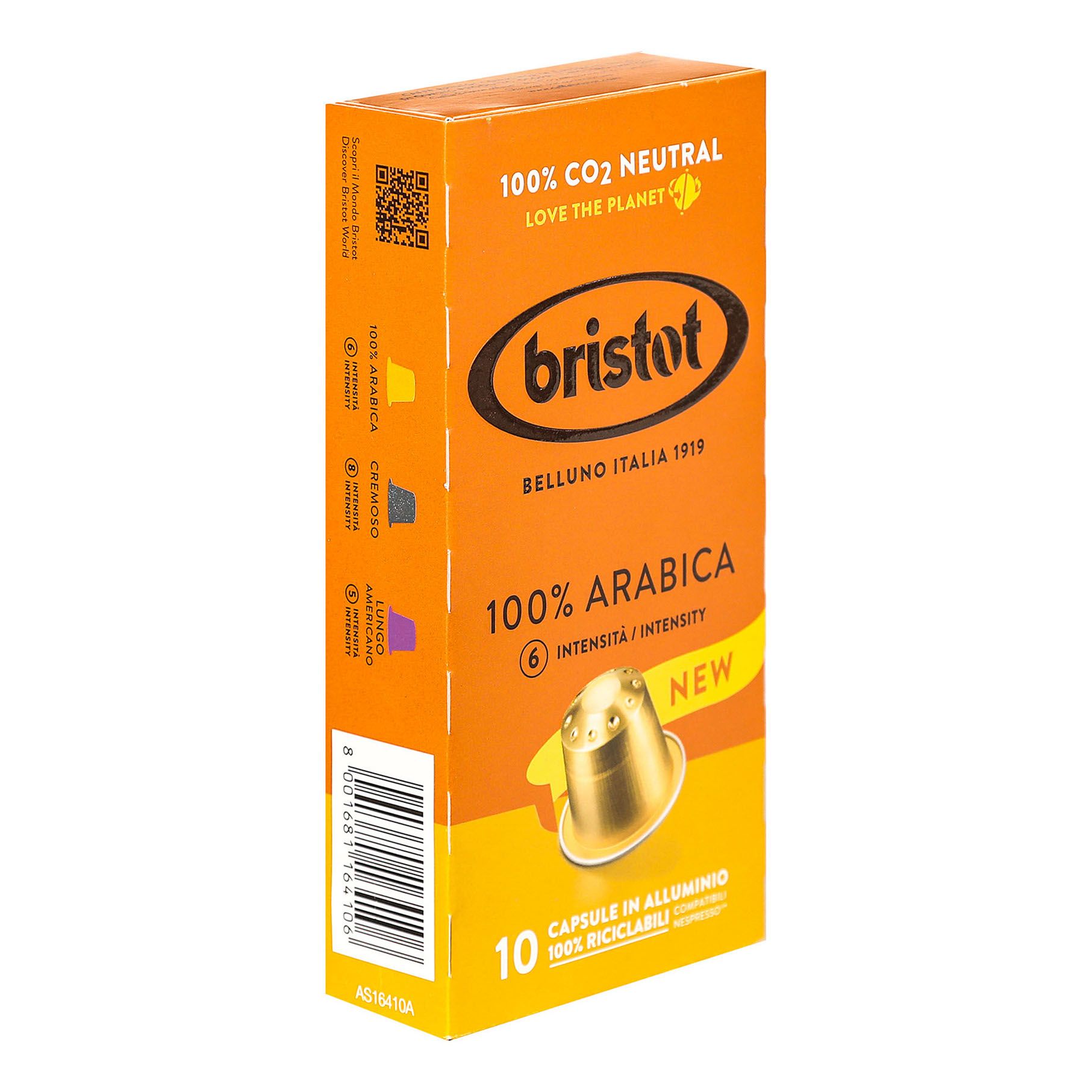 Кофе Bristot Arabica в капсулах 5,5 г х 10 шт