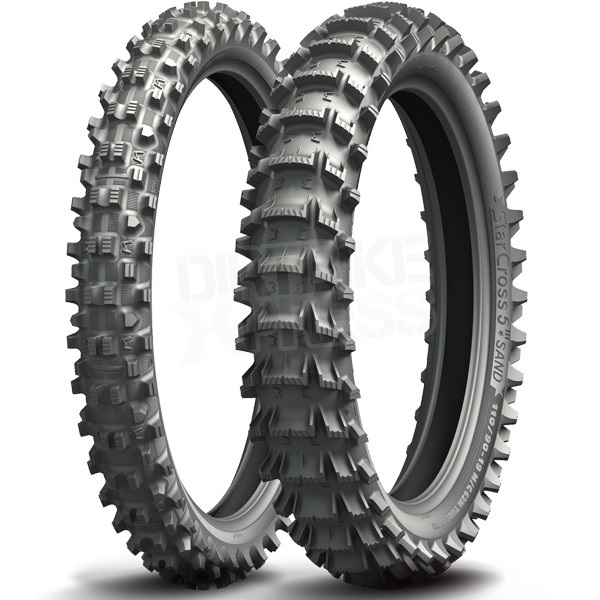 

Мотошина MICHELIN Starcross 5 SAND 110/90 -19 62M TT Задняя (Rear)