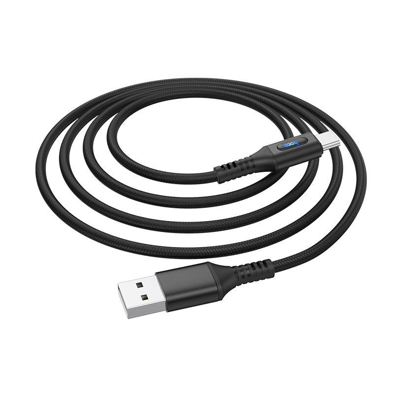 фото Кабель hoco u79 admirable usb type-c black