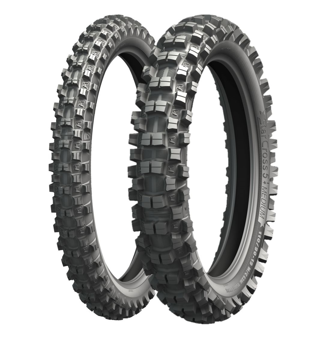 

Мотошина MICHELIN Starcross 5 MEDIUM 90/100 -21 57M TT Передняя (Front)