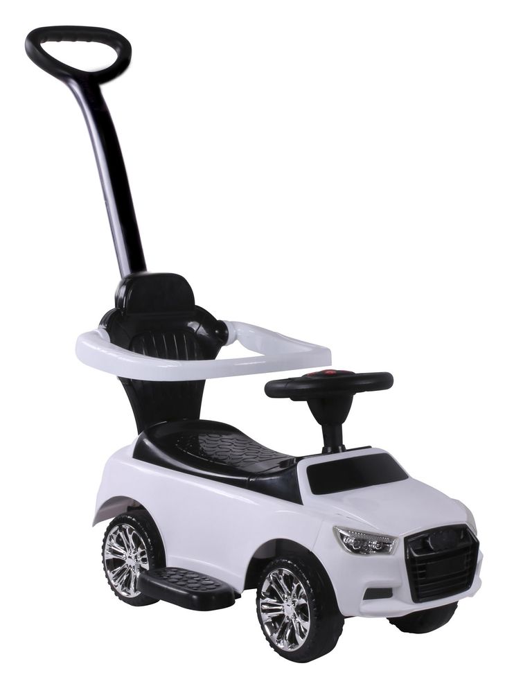 Каталка-толокар RiverToys Audi JY-Z06A белый толокар audi синий rivertoys