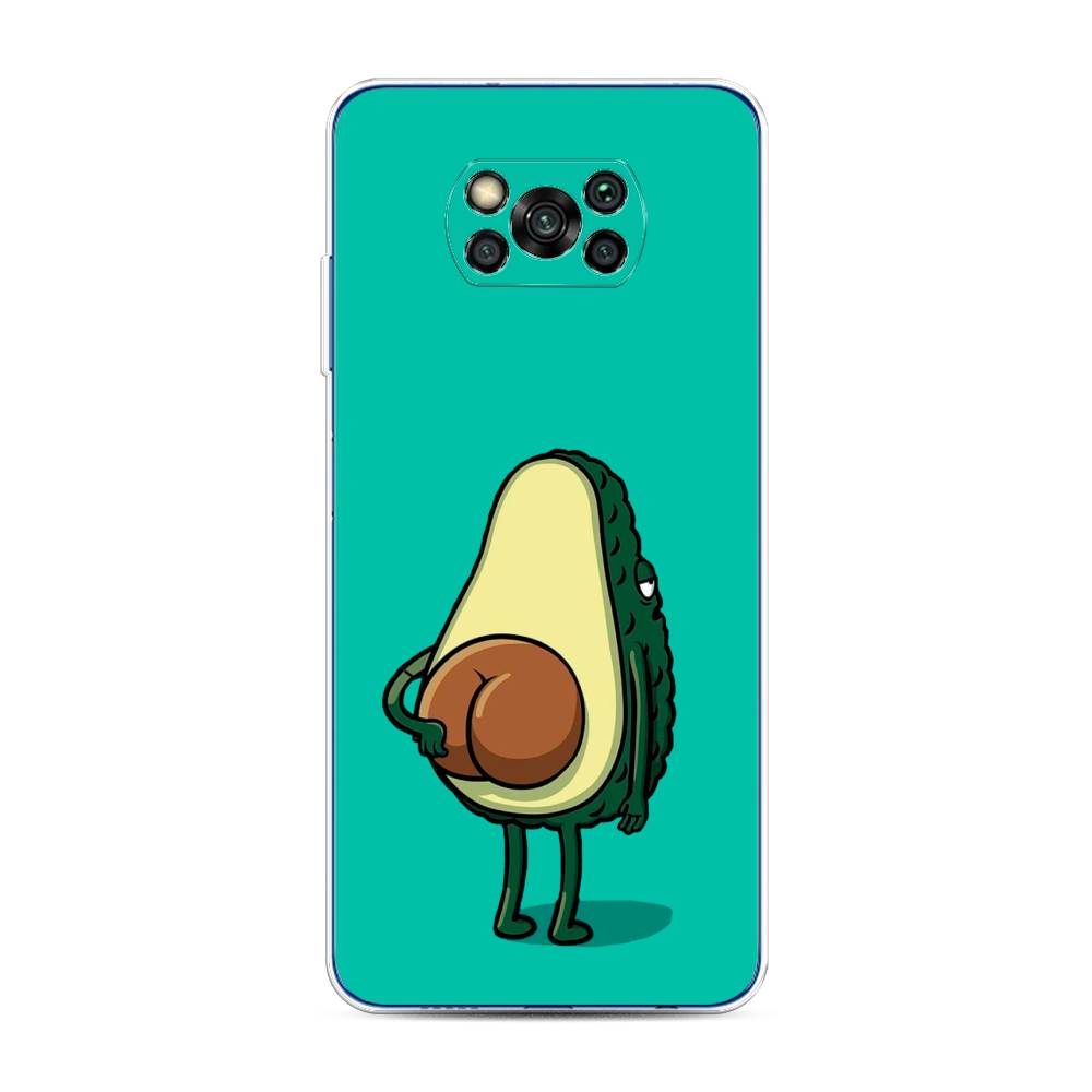 

Чехол Awog на Poco X3 NFC "Попа авокадо", Разноцветный, 39250-10