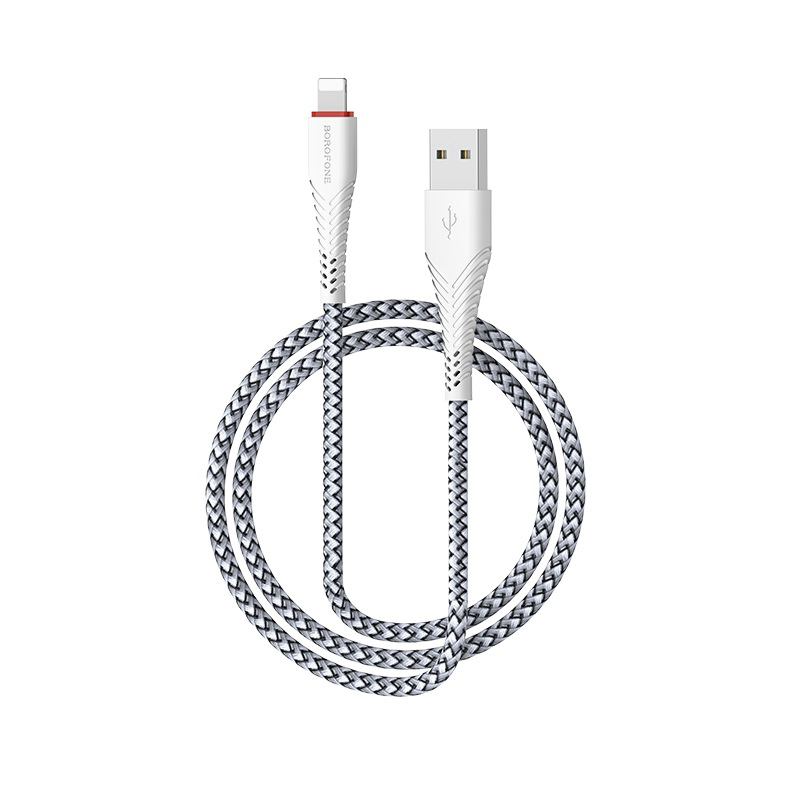 фото Кабель для ipod, iphone, ipad borofone bx25 powerful white