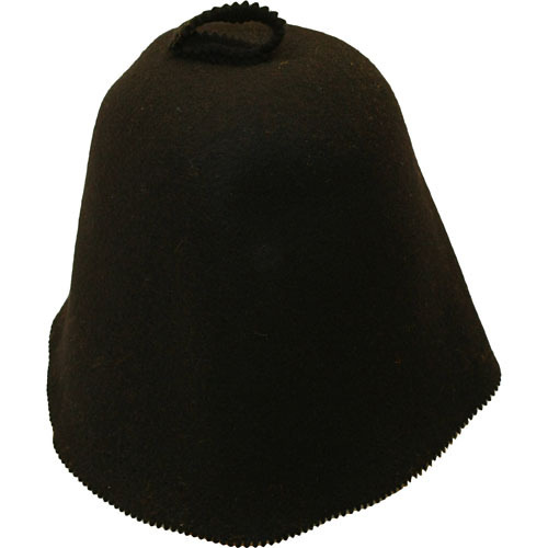 

Шапка для бани Фетровая фабрика Сауна onesize черный, Сауна