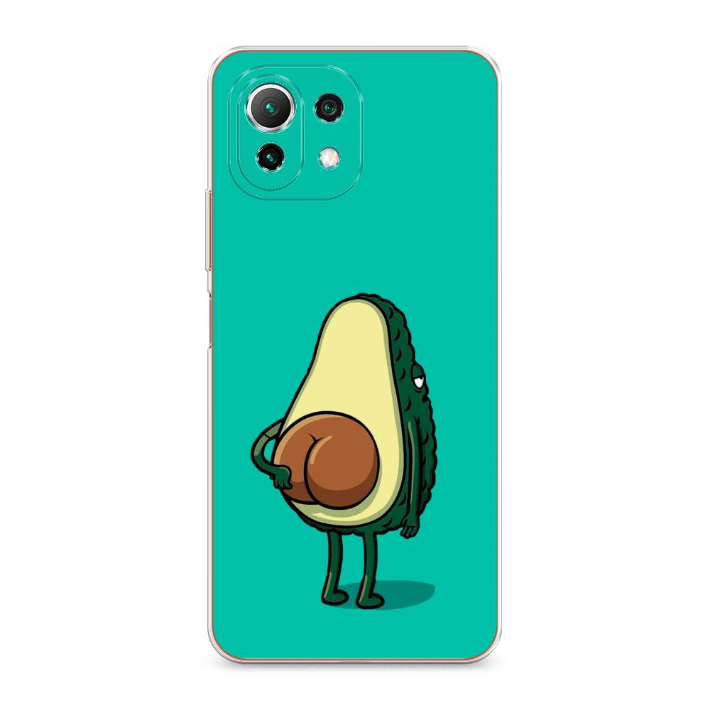 

Чехол Awog на Xiaomi Mi 11 Lite "Попа авокадо", Разноцветный, 310250-10