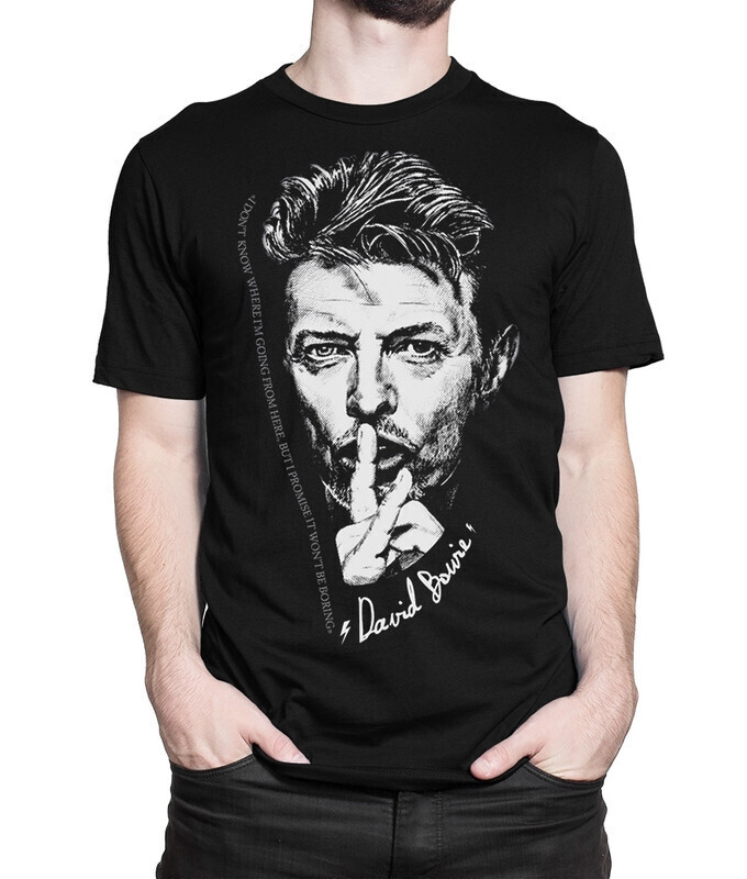 

Футболка мужская Dream Shirts Дэвид Боуи 1000412222 черная 3XL, Дэвид Боуи 1000412222