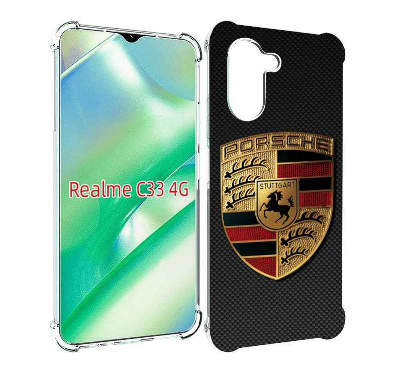 

Чехол MyPads porsche 1 для Realme C33 4G, Прозрачный, Tocco