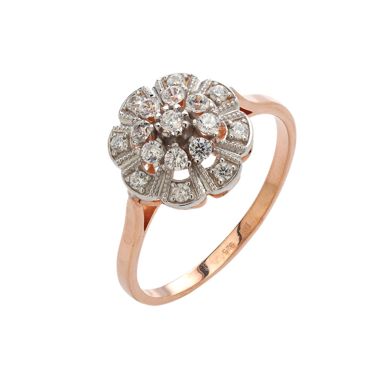 

Кольцо из серебра с фианитом р., Эстет 01К1513902РА, 01К1513902РА