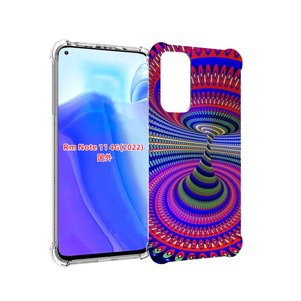

Чехол MyPads оптическая иллюзия для Xiaomi Redmi Note 11 4G ( Глобальная версия ), Tocco