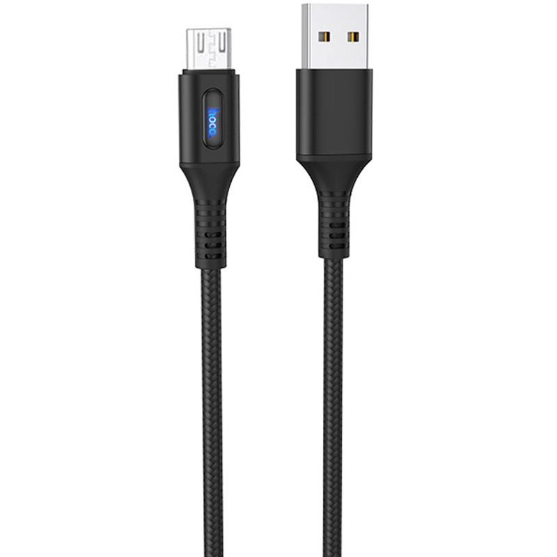 фото Кабель hoco u79 admirable usb - micro usb black