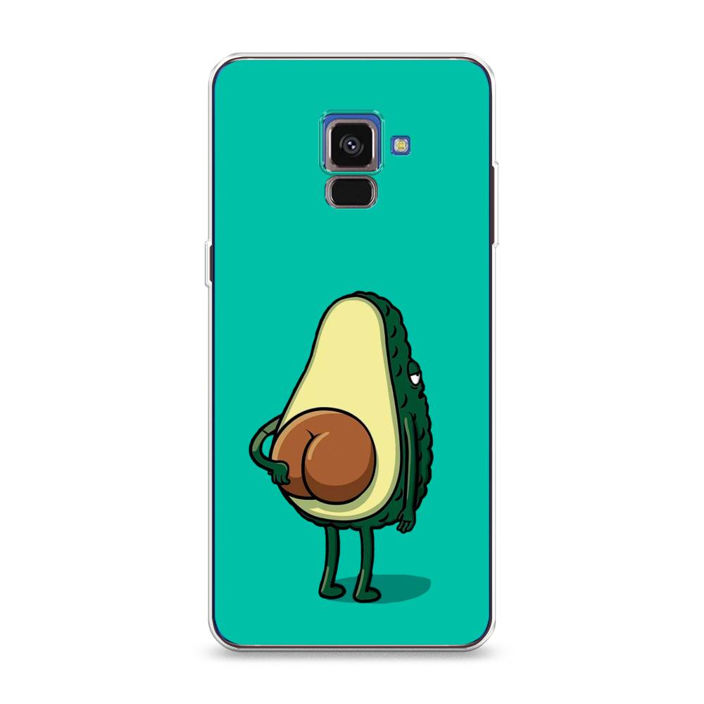 

Чехол Awog на Samsung Galaxy A8 2018 "Попа авокадо", Разноцветный, 25450-10