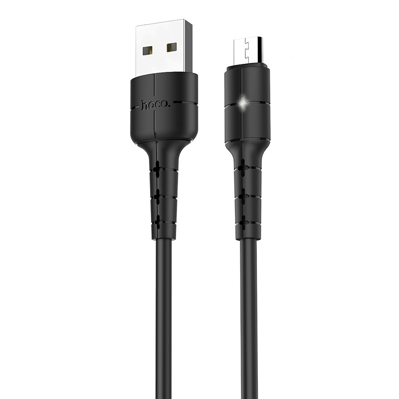 фото Кабель hoco x30 star usb - micro usb black