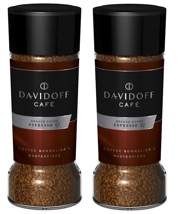 фото Кофе tchibo davidoff espresso растворимый freeze dried, 2 х 100 г