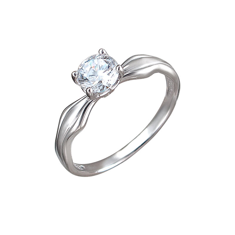

Кольцо из серебра с фианитом р., Эстет 01К156352, 01К156352