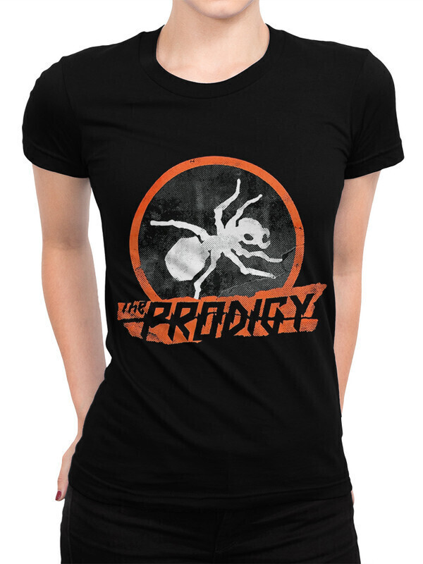 

Футболка женская Dream Shirts The Prodigy Женская 50008091 черная M, The Prodigy Женская 50008091