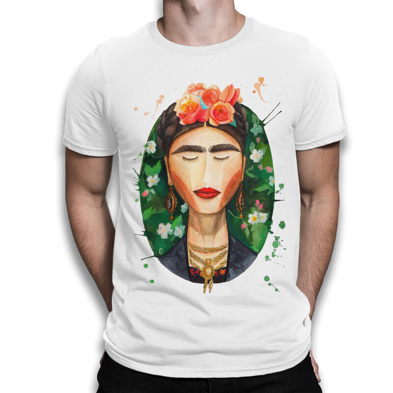 

Футболка мужская Dream Shirts Фрида Кало 1000423222 белая M, Фрида Кало 1000423222