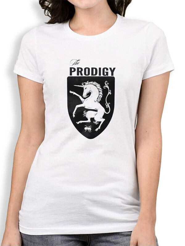 

Футболка женская Dream Shirts The Prodigy Женская 50008101 белая 2XL, The Prodigy Женская 50008101