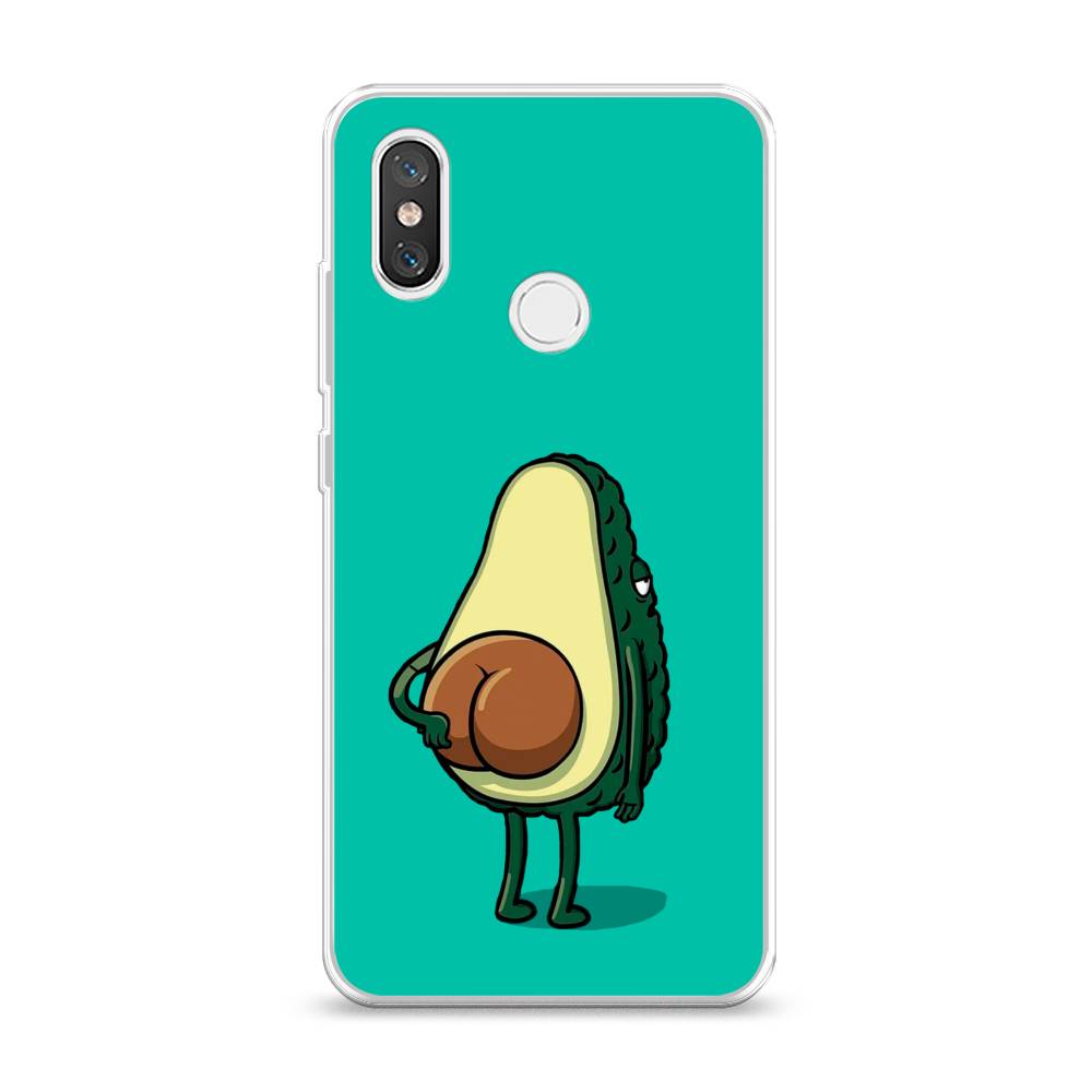 

Чехол Awog на Xiaomi Mi 8 "Попа авокадо", Разноцветный, 33550-10
