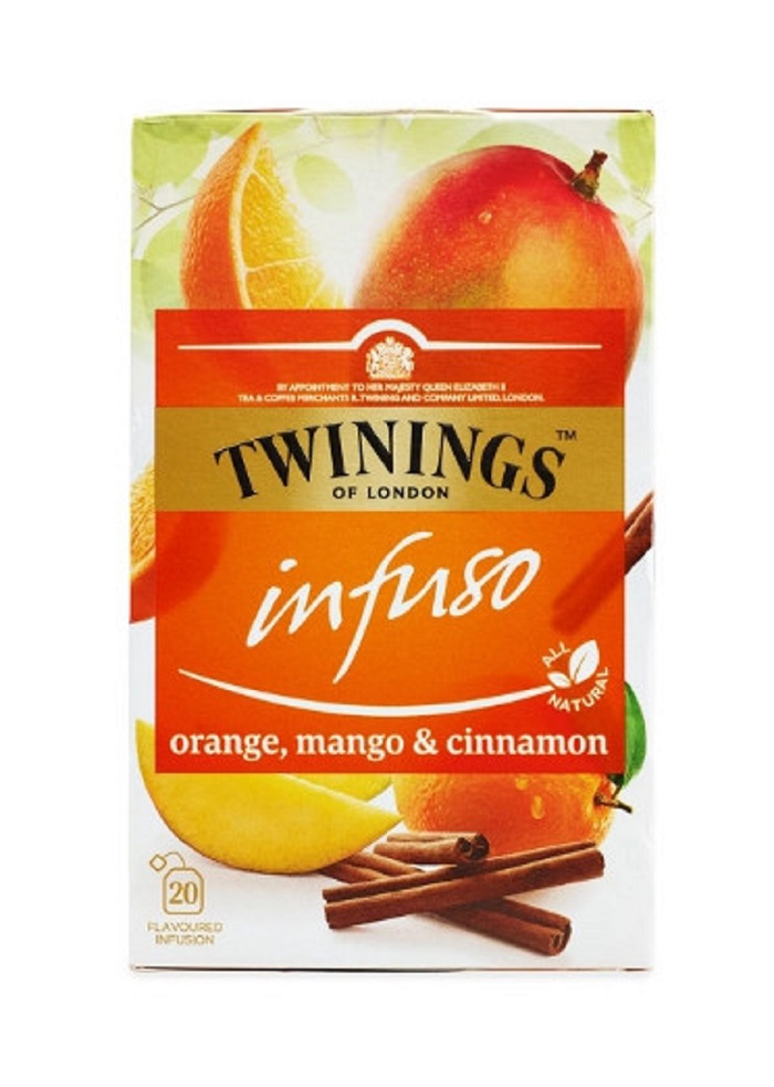 Напиток фруктовый Twinings Infuso Orange Mango Cinnamon 2г x 20 шт
