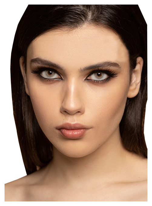 фото Линзы контактные adria effect color 2 pack r 8,6 cristal -2,50