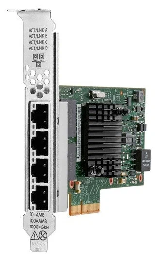 Сетевой адаптер HPE Intel I350-T4 Ethernet (P21106-B21)