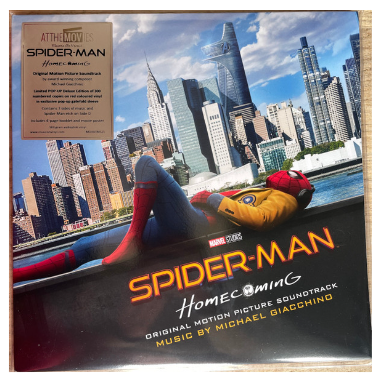 

Michael Giacchino – Spider-Man: Homecoming (Original Motion Picture Soundtrack) 2LP, Michael Giacchino – Spider Man Homecoming Original Motion Picture Soundtrack