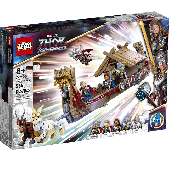 фото Конструктор lego super heroes thor козлиная лодка 76208