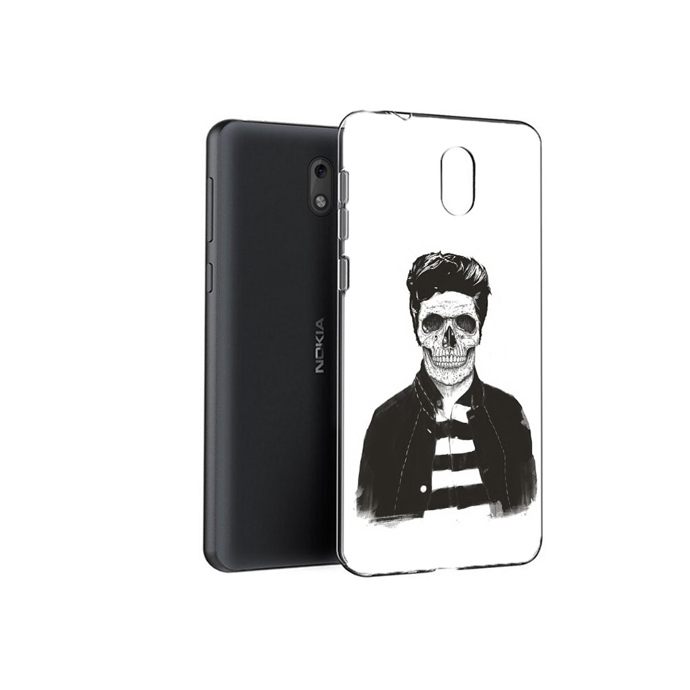 

Чехол MyPads Tocco для Nokia 6 скелет (PT60992.93.604), Прозрачный, Tocco