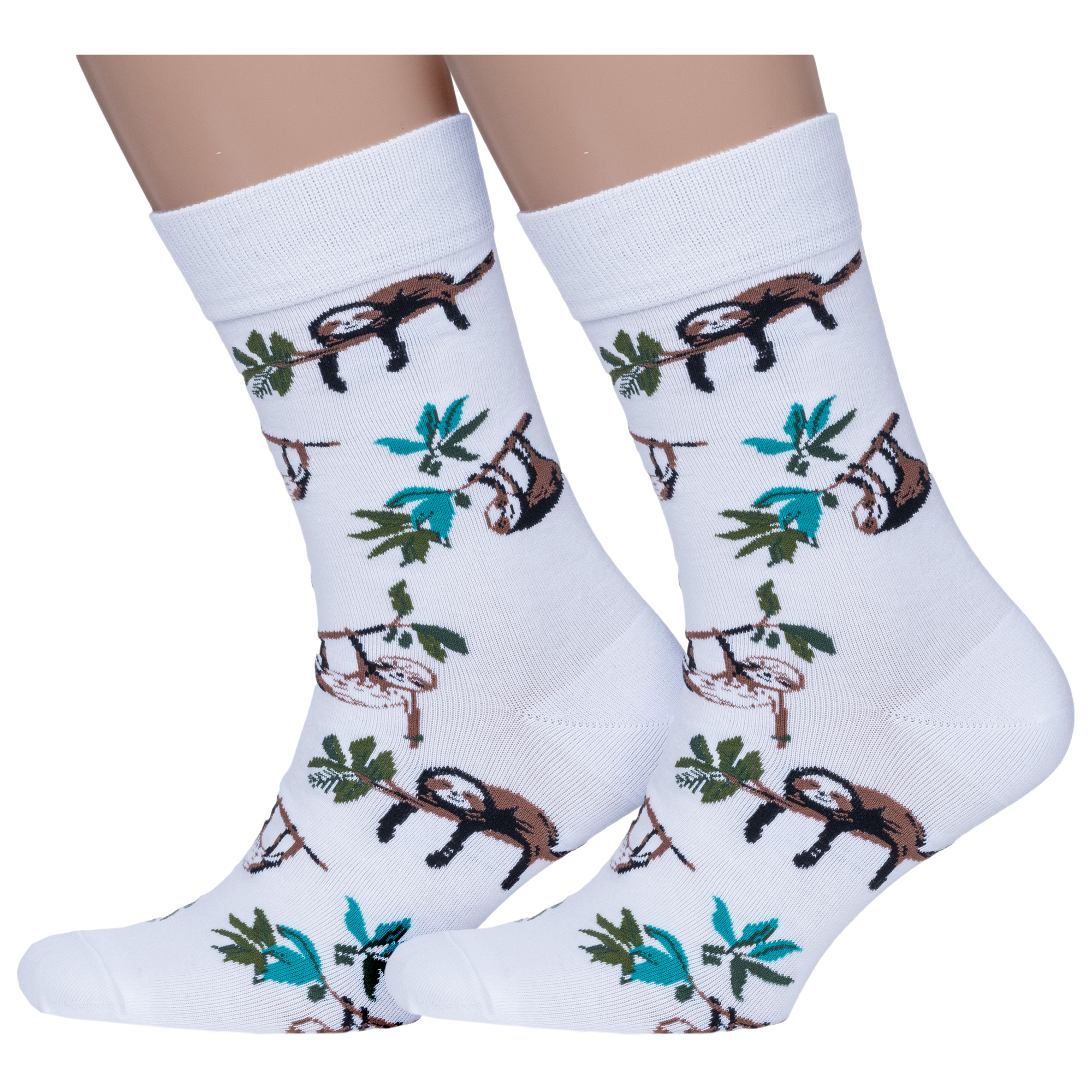 

Комплект носков унисекс Hobby Line 2-80153 белых, Белый, 2-80153