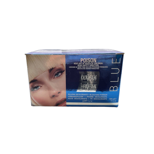 Пудра для обесцвечивания голубая Colordesign BLUE Colordesign bleach powder - 500г 2090₽