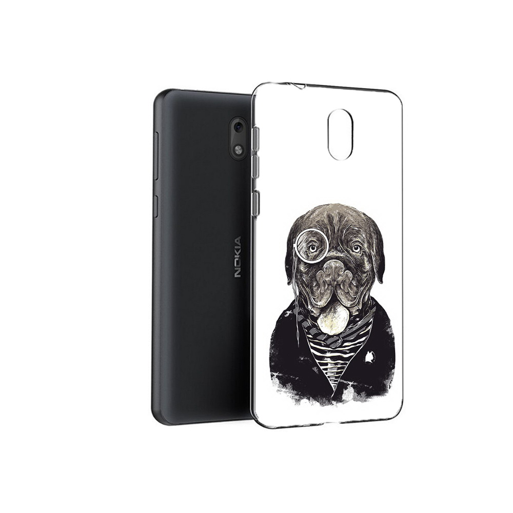 

Чехол MyPads Tocco для Nokia 6 солидный песик (PT60992.93.615), Прозрачный, Tocco