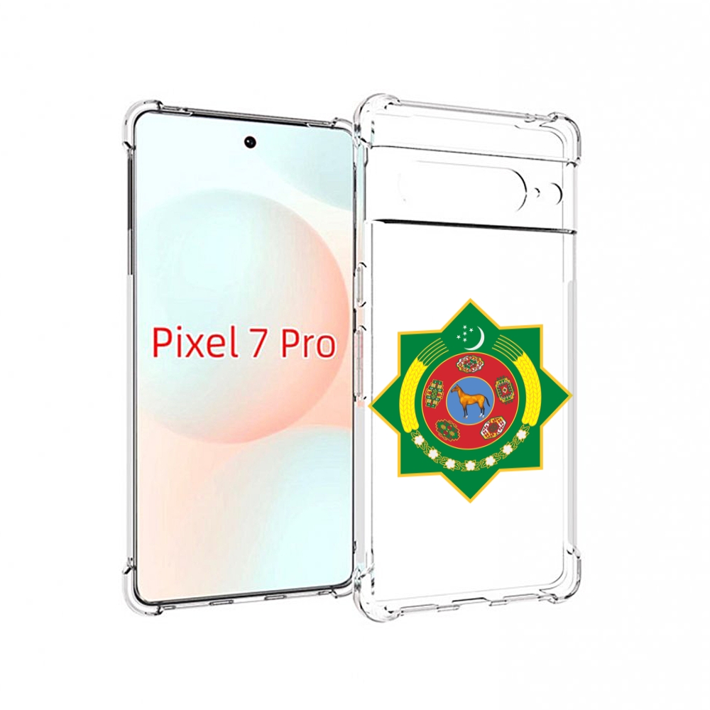 

Чехол Mypads Герб-Туркменистан Для Google Pixel 7 Pro, Прозрачный, Tocco