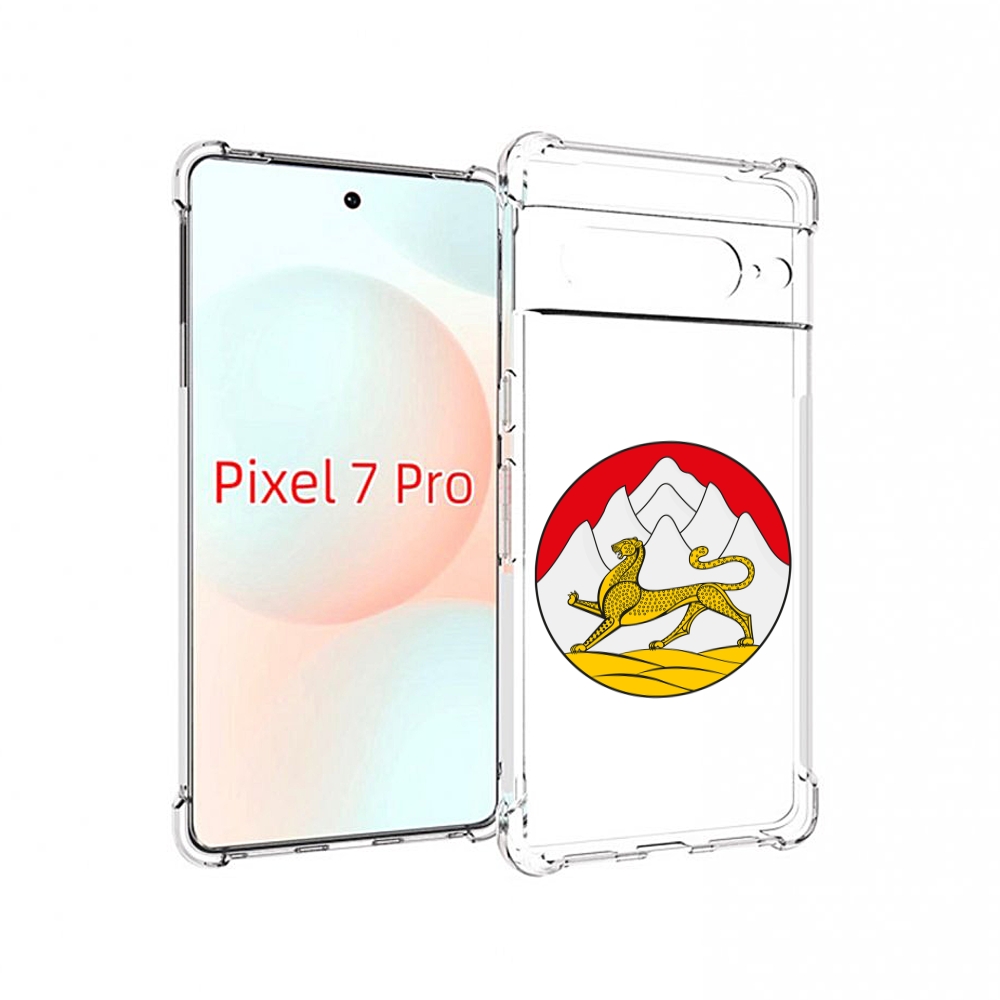 

Чехол Mypads Герб-Южнои-Осетии Для Google Pixel 7 Pro, Прозрачный, Tocco