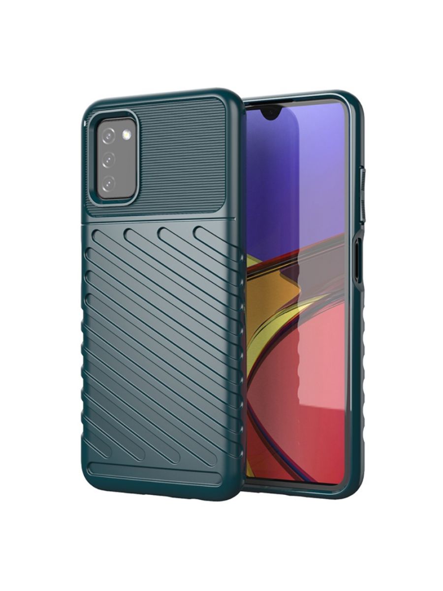 

Brodef Thunder Противоударный чехол для Samsung Galaxy A03s Зеленый