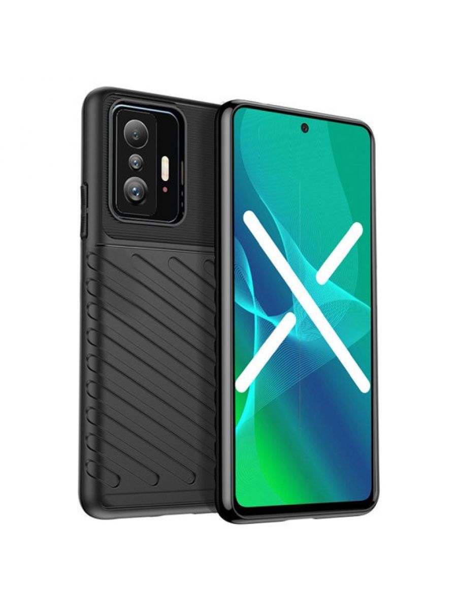 

Brodef Thunder Противоударный чехол для Xiaomi 11T/11T Pro Черный