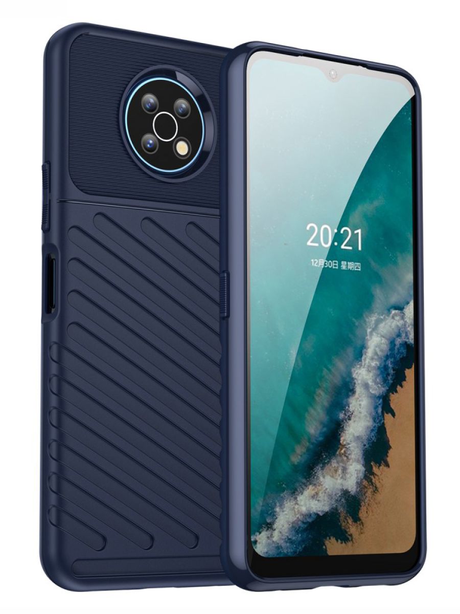

Brodef Thunder Противоударный чехол для Nokia G50 Синий