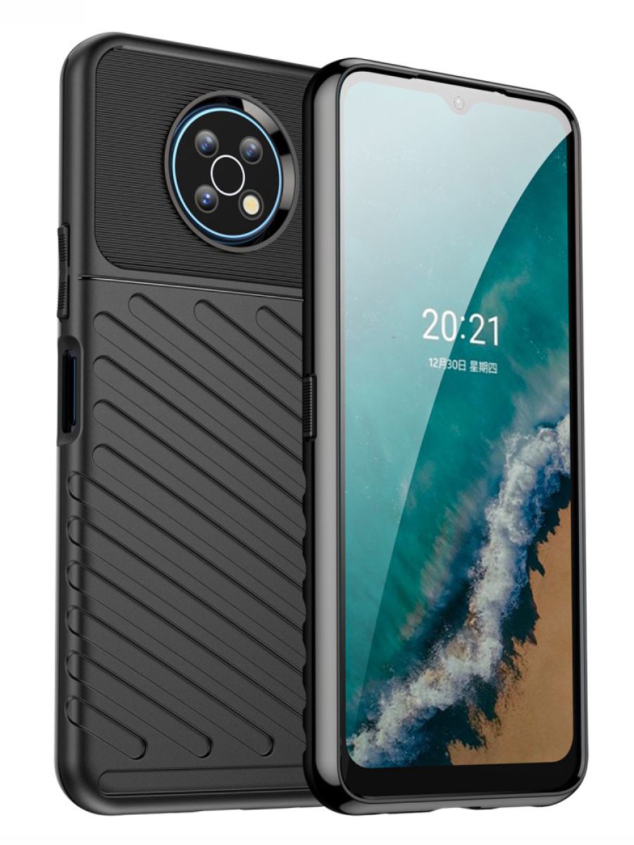 

Brodef Thunder Противоударный чехол для Nokia G50 Черный