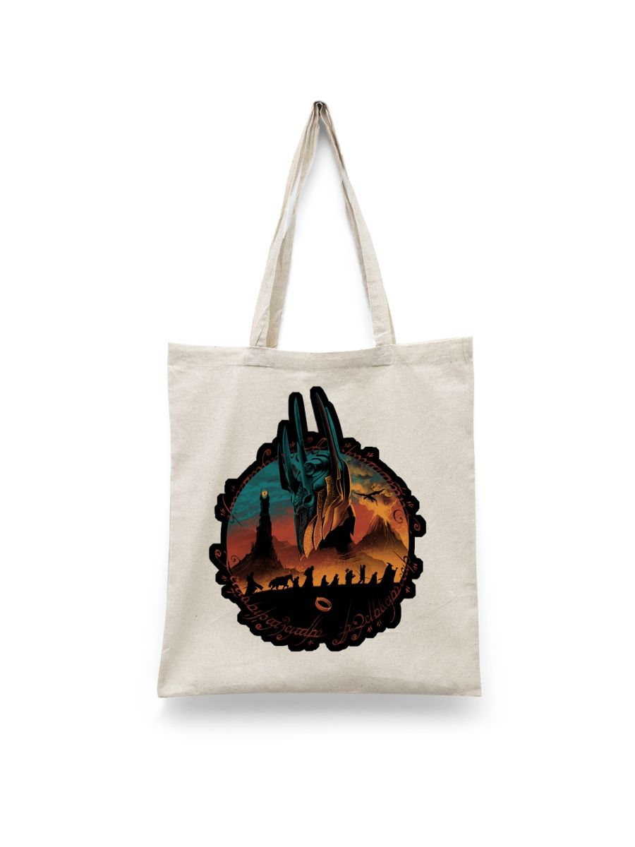 

Шоппер унисекс Каждому Своё Властелин Колец/Хоббит/Толкин FMVK34, белый, Властелин Колец/Хоббит/Толкин FMVK34