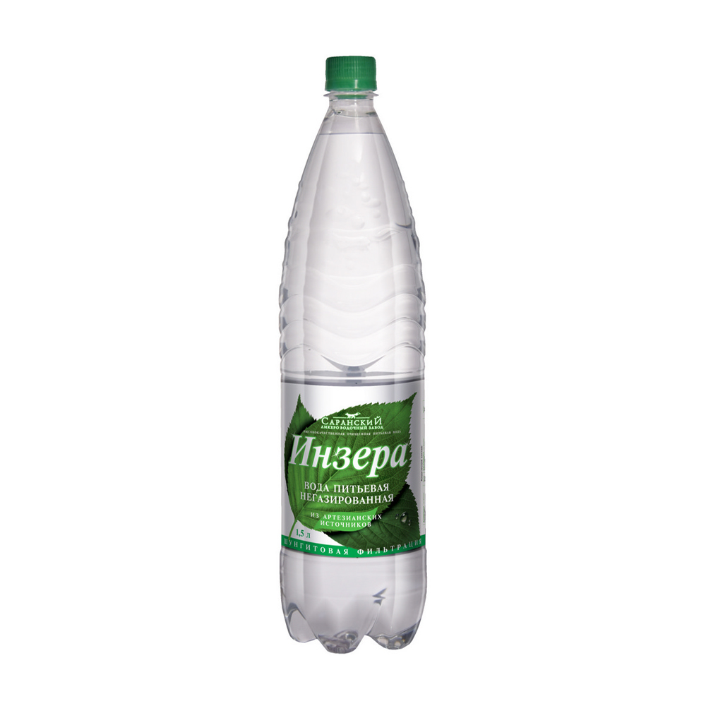 

Вода питьевая Инзера негазированная 1,5 л