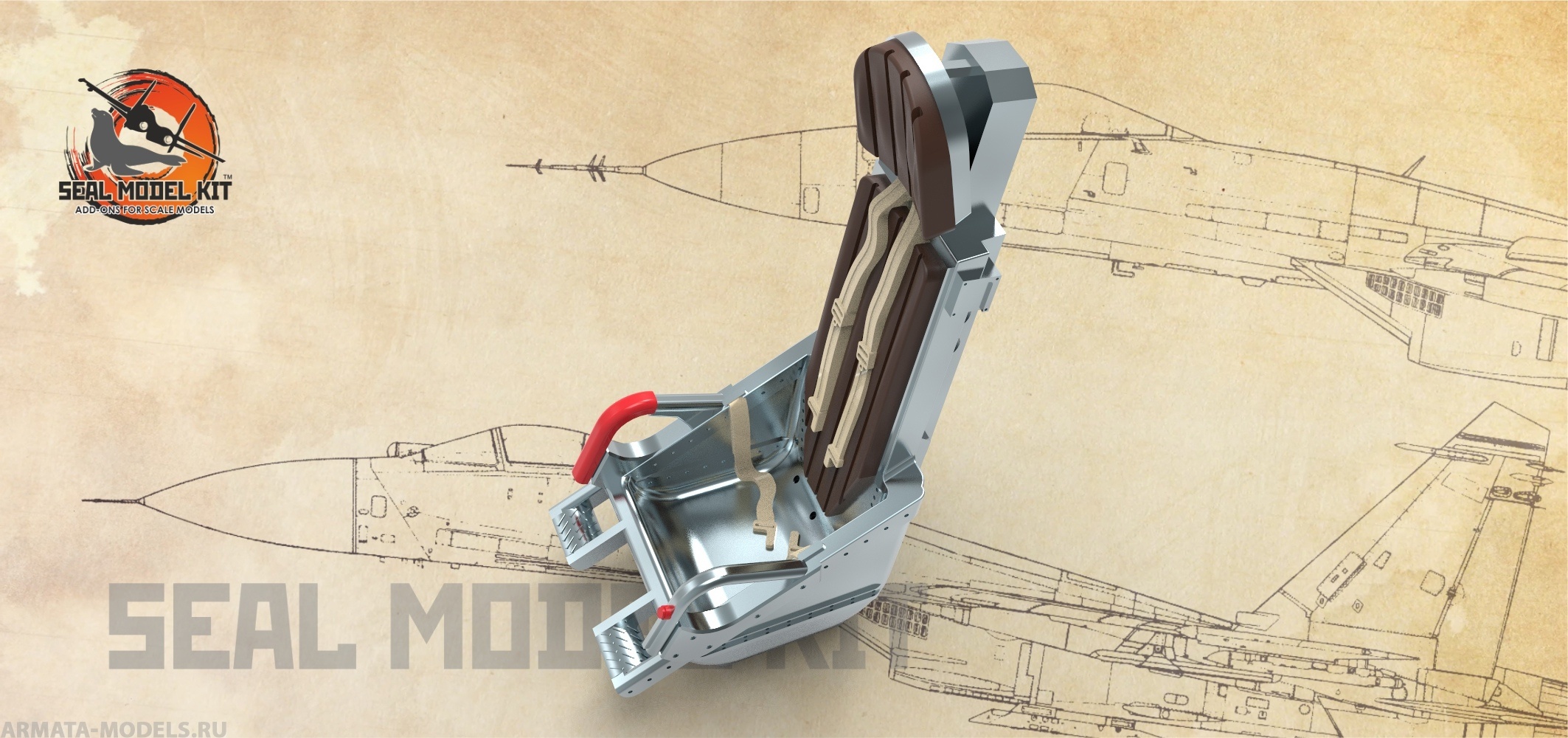 

smk48016 Кресло КК-1 для Миг-15бис,1/48