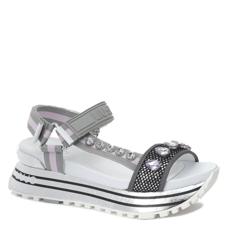 

Женские босоножки LIU∙JO MAXI WONDER SANDAL 10 BA1079 цв. серый 39 EU, BA1079