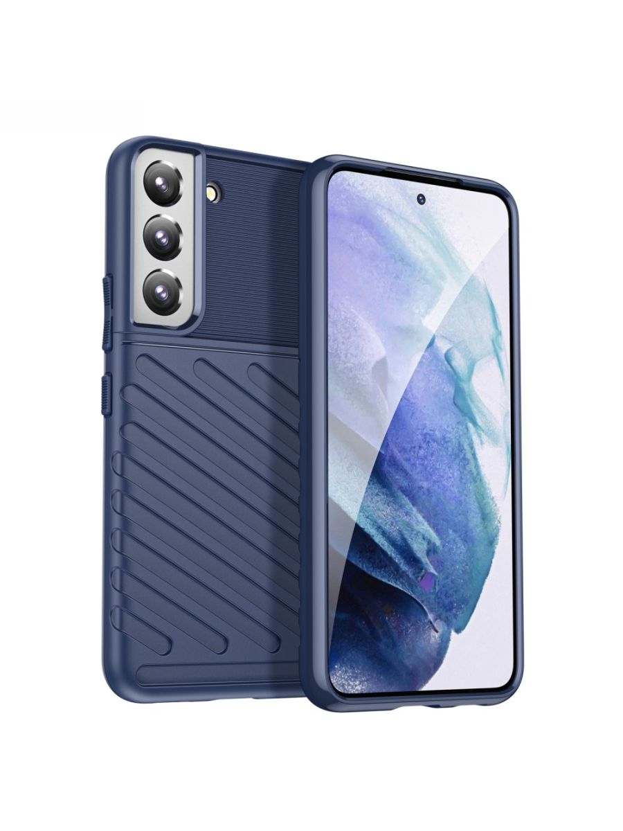 

Brodef Thunder Противоударный чехол для Samsung Galaxy S22 Синий