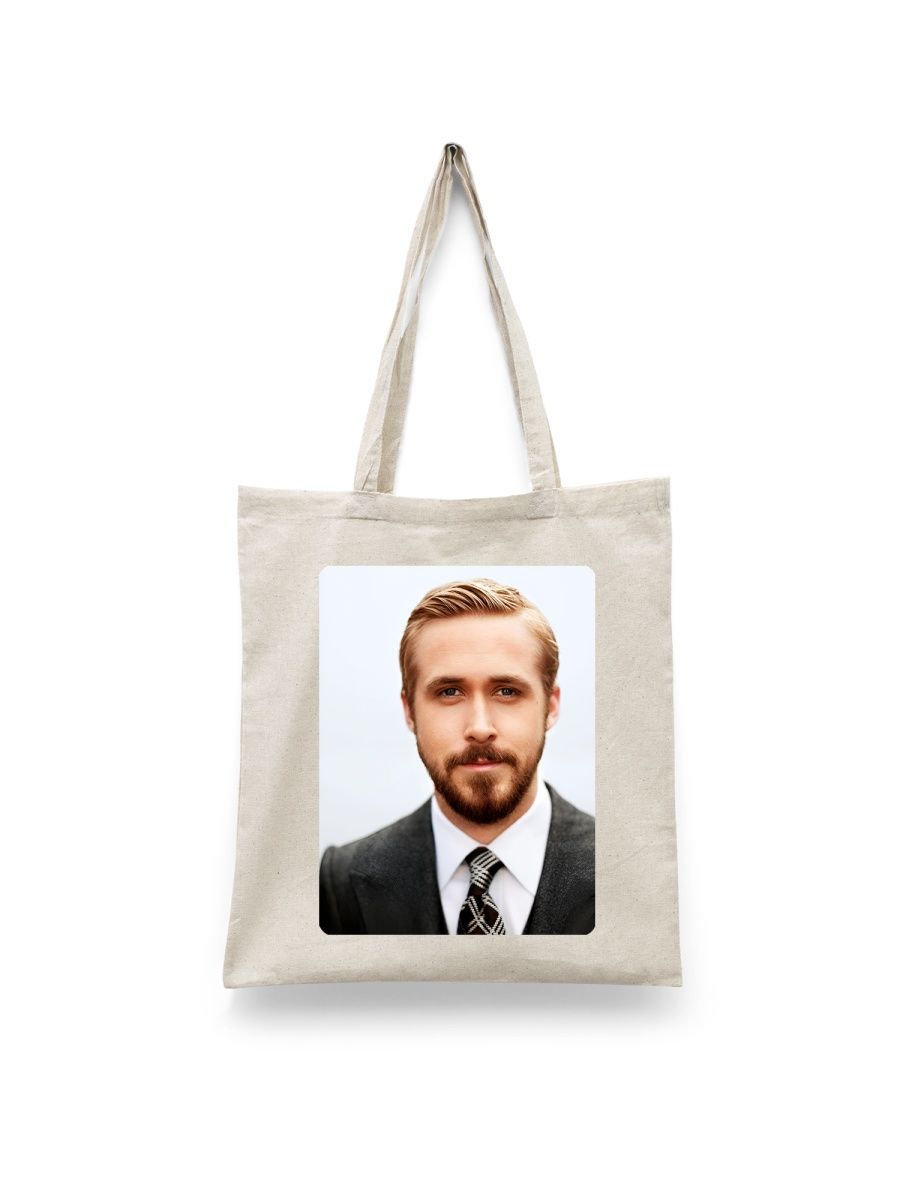 

Шоппер унисекс Каждому Своё Актёр/Райан Гослинг/Ryan Gosling IZRG14, белый, Актёр/Райан Гослинг/Ryan Gosling IZRG14