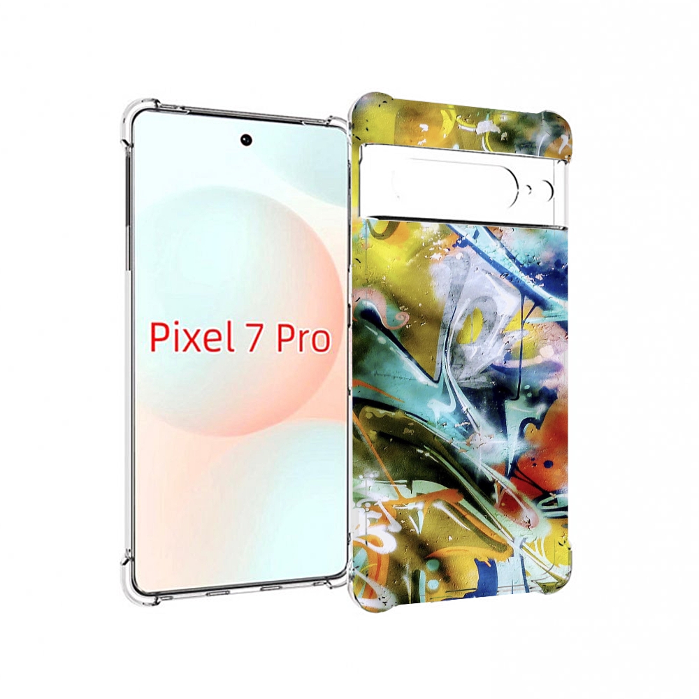 

Чехол Mypads Граффити-Хаос Для Google Pixel 7 Pro, Прозрачный, Tocco