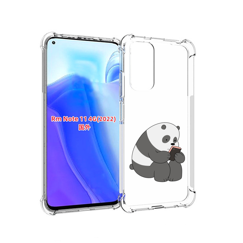 

Чехол MyPads панда-в-телефоне для Xiaomi Redmi Note 11 4G ( Глобальная версия ), Tocco