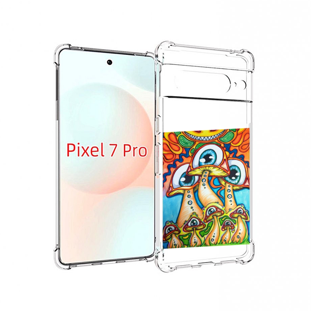 Чехол Mypads Грибы С Глазами Для Google Pixel 7 Pro