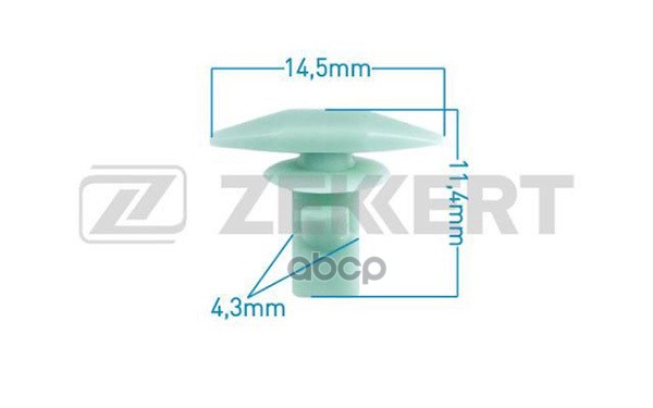 

Клипса Zekkert Be2026 Honda Zekkert арт. BE2026
