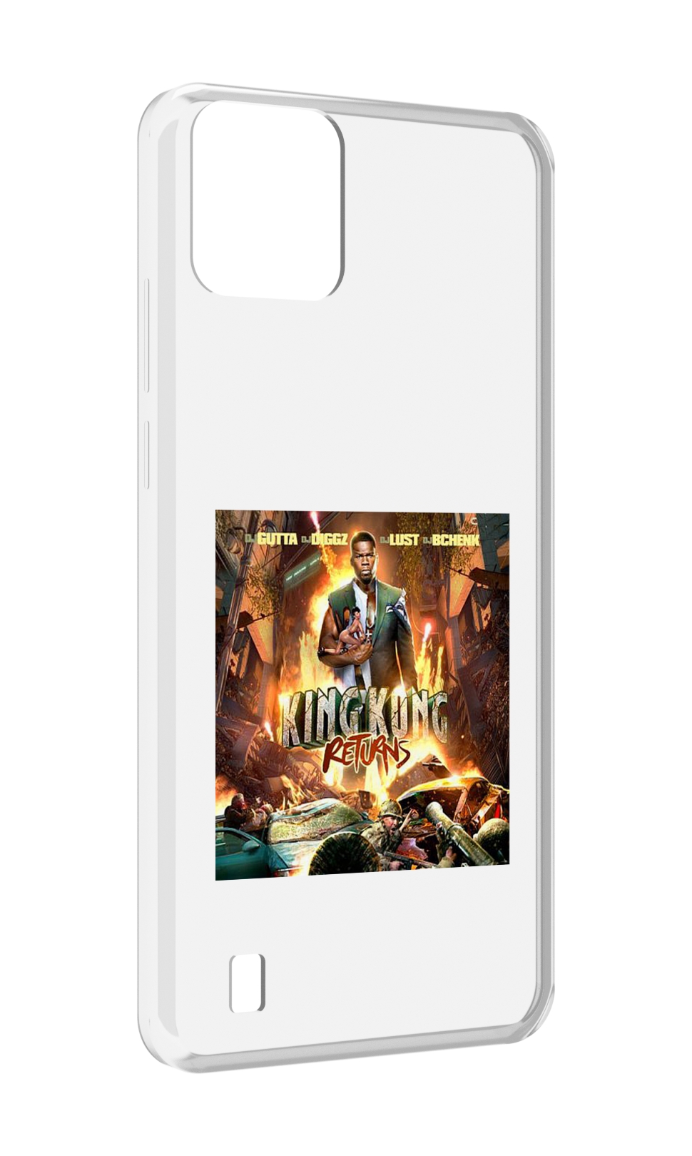 

Чехол MyPads 50 Cent - King Kong Returns для Blackview A55, Прозрачный, Tocco