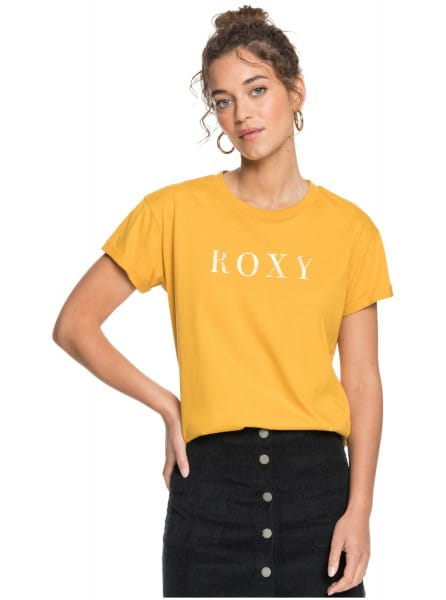 

Футболка женская Roxy ERJZT05045 желтая 2XS